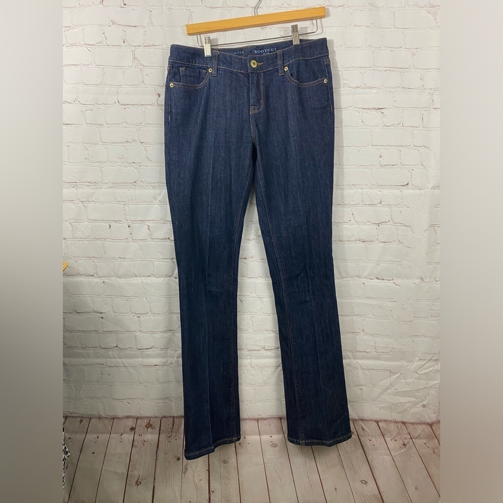The Limited Denim Women’s 312 Bootcut Dark Wash Size 6 Long Mid-Rise Jeans